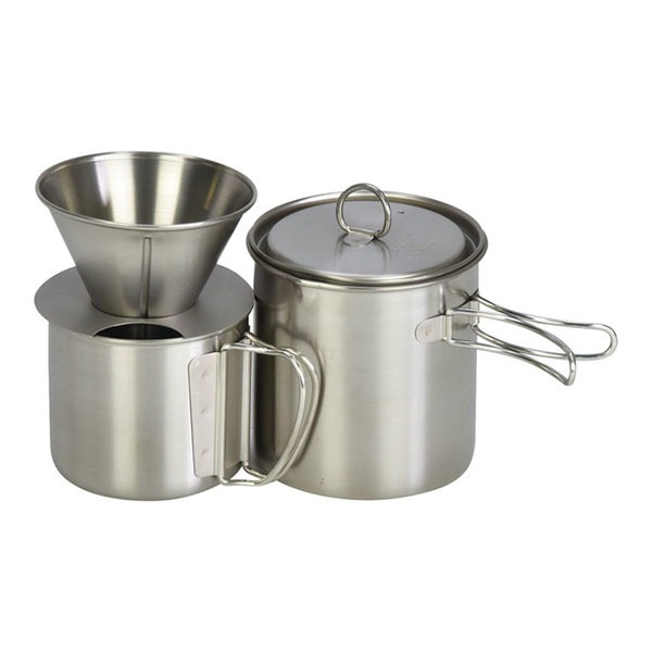 ベルモント BM349 チタンドリッパー&クッカーセット(ライトモデル) キャンプ アウトドア トレッキング 登山 バーベキュー