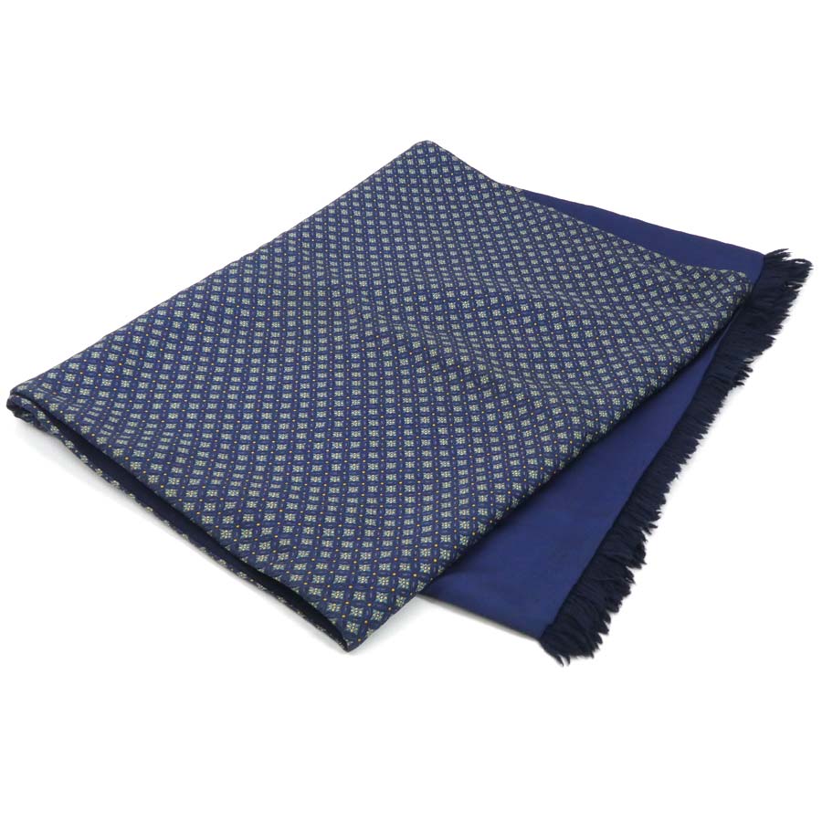 エルメス HERMES ショール ストール スカーフ シルク/アンゴラ ネイビー/マルチカラー レディース e60719a