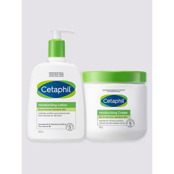 モイスチャライジングローション500ml + モイスチャライジングクリーム453g