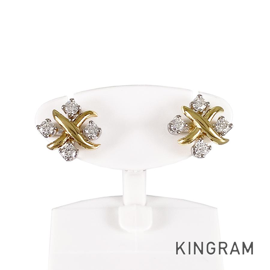 ジャン シュランバージェ リン ピアス 【中古】