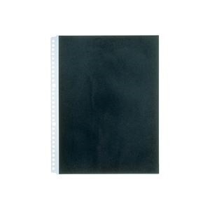 沸騰ブラドン （まとめ）キングジム カラーベースポケット 103CP A4S 黒 1パック10枚10セット 筆記具