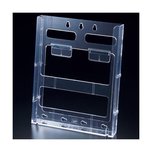 【​限​定​販​売​】 TANOSEE （まとめ） カタログケース 4セット 1セット（3個） A4 連結式 筆記具