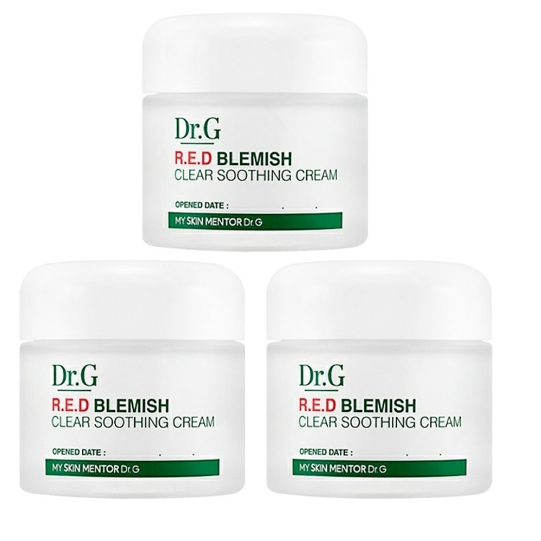 1+1+1 [Dr.Gドクタージー]レッド ブレミッシュ クリア スージング クリーム 70ml / Dr.G RED BLEMISH CLEAR SOOTHING CREAM 70ml