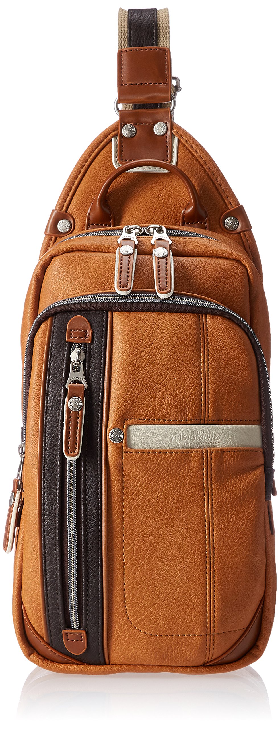 全国送料無料 [ムスタッシュ] ボディバッグ・ワンショルダー YVQ5985 キャメル