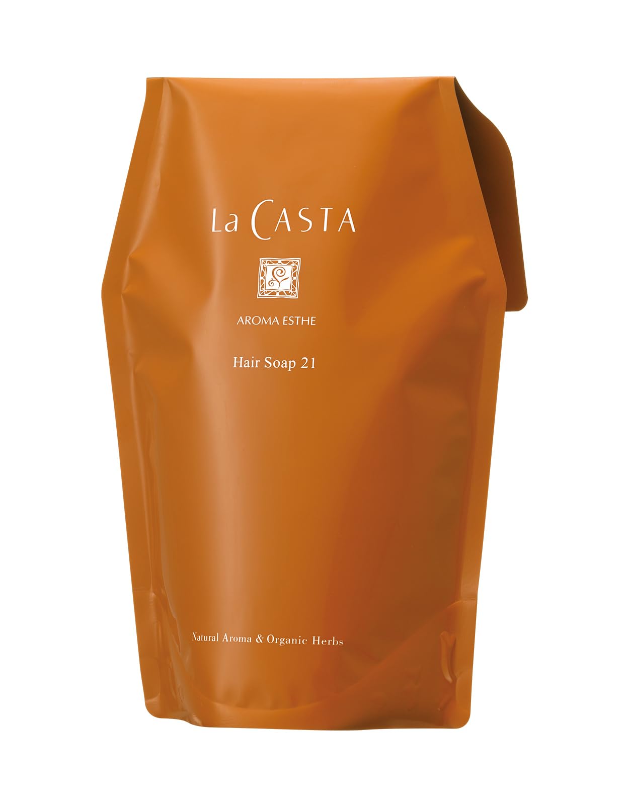 La CASTA(ラ・カスタ) La Casta (ラ・カスタ) アロマエステ ヘアソープ 21 (シャンプー) 【 傷んだ髪のケアに 】 植物の力で毛先までサラサラうるおうツヤ髪へ [リフィル]