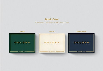 BTS ジョングク GOLDEN SOLID Ver. 防弾少年団 ソロアルバ...のサムネイル