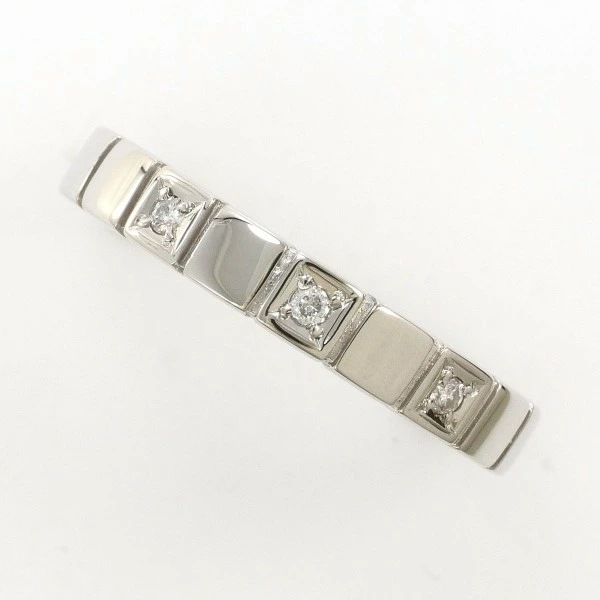 ヴァンドーム青山 PT950 リング 指輪 7号 ダイヤ 総重量約3.2g ジュエリー 中古