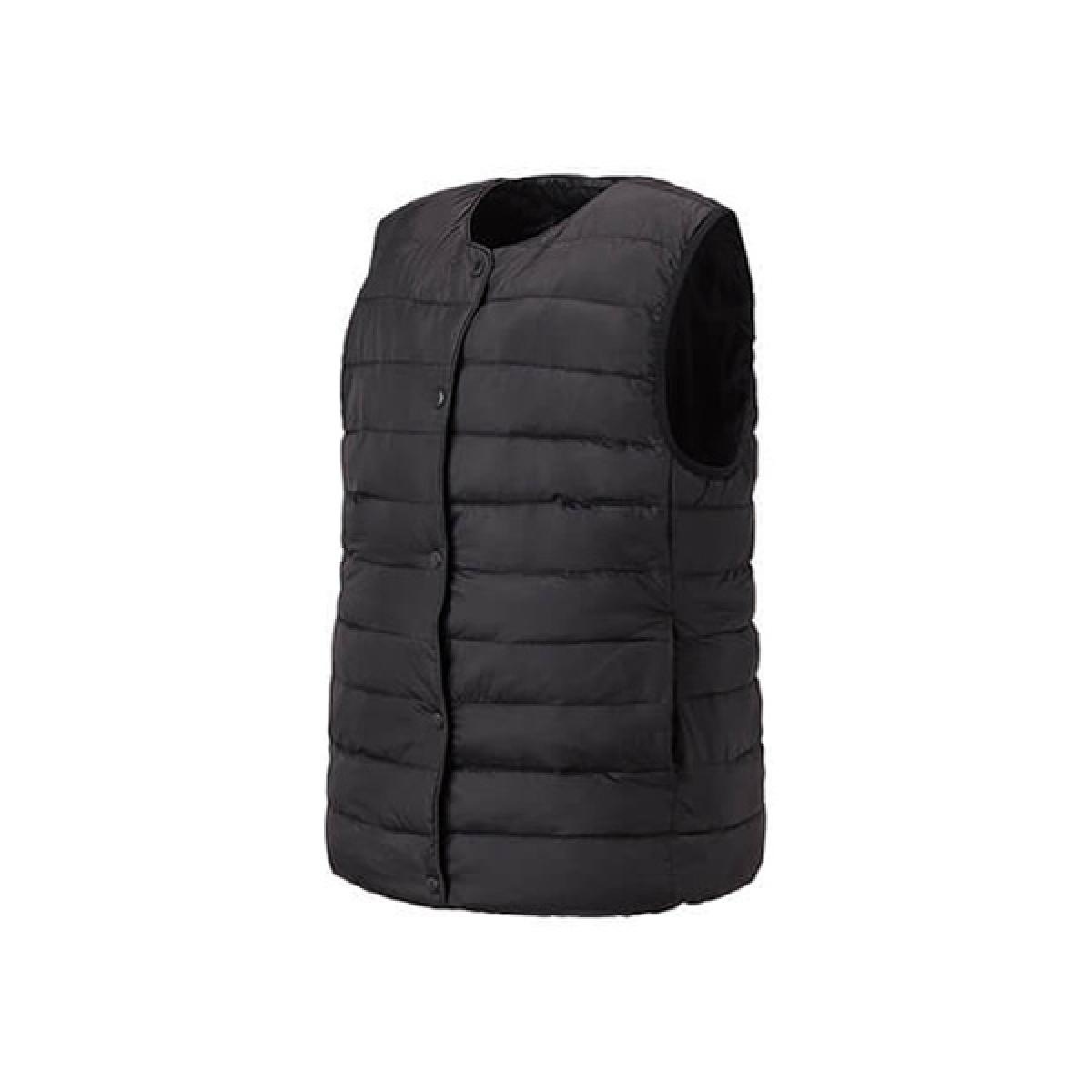 ウィメンズヒートベストセットL FC21623-BKL モバイルバッテリー付/USB充電/防寒