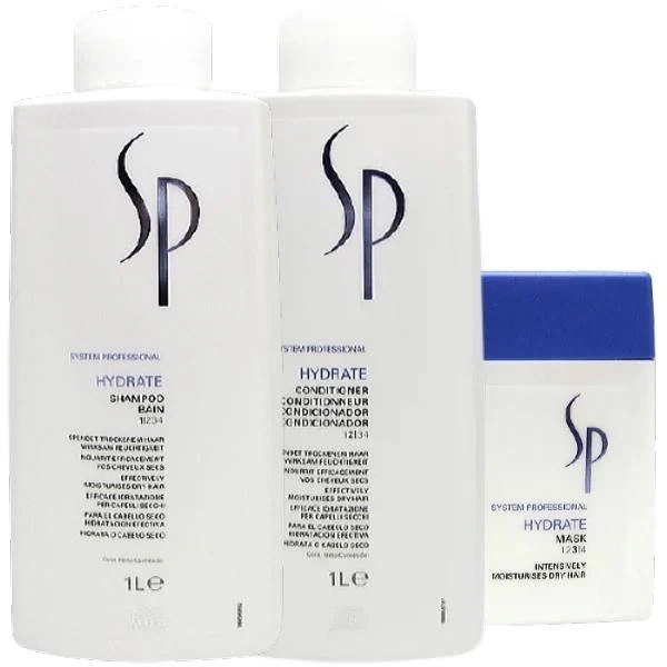 土日祝日出荷 ウエラSP ハイドレイト シャンプー 1000ml & コンディショナー 1000ml & マスク 400ml セット 美容室専売品 サロン専売品