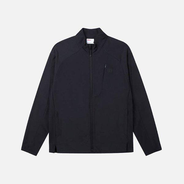 [] ウーブンハイブリッドジップアップジャケットW251001TFJ11BLK