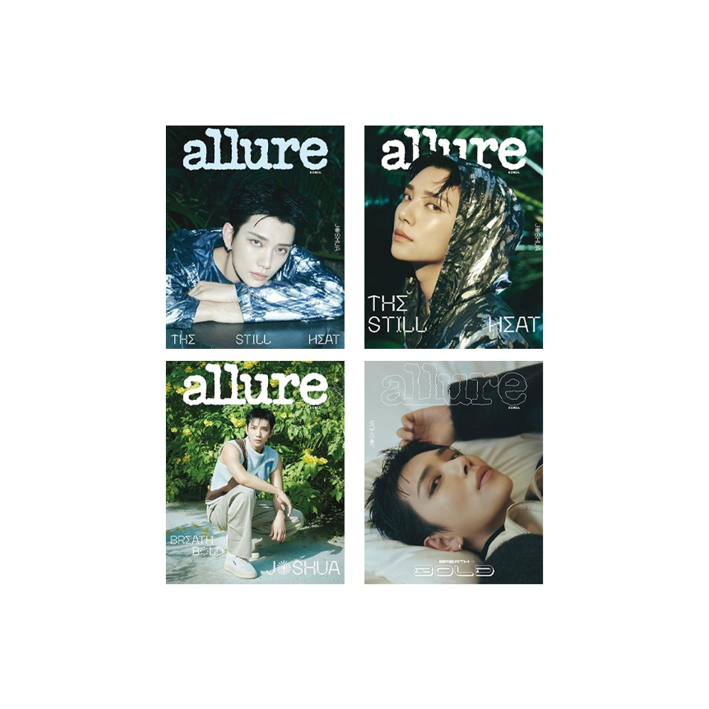 【日本語訳付】 Allure - SEVENTEEN JOSHUA / 2025年8月号 / 4種セット / MAGAZINE