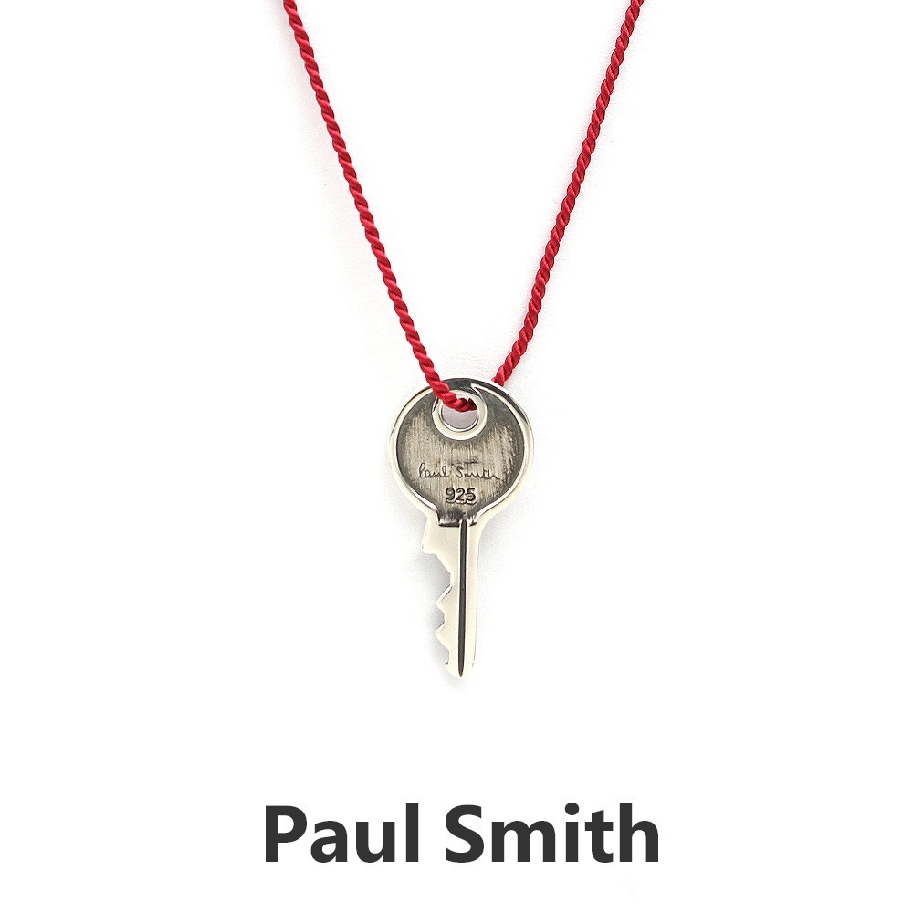 ネックレス M1A-NECK-JKEY-82 メンズ レディース 鍵モチーフ 82 シルバー レッド