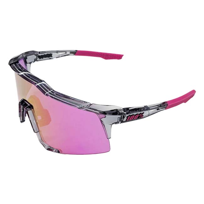 ワンハンドレッド 100% スポーツサングラス SPEEDCRAFT クリアレンズ付き 60007-00017P P.T.Grey×Purple M.L.Lens