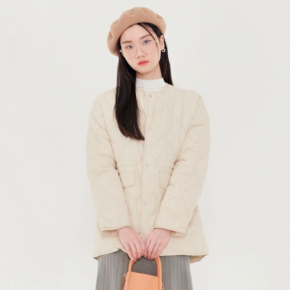 (チェースカルト) 女性用キルトパッド入りミッドヒップジャンパー-BFRG4152C0A