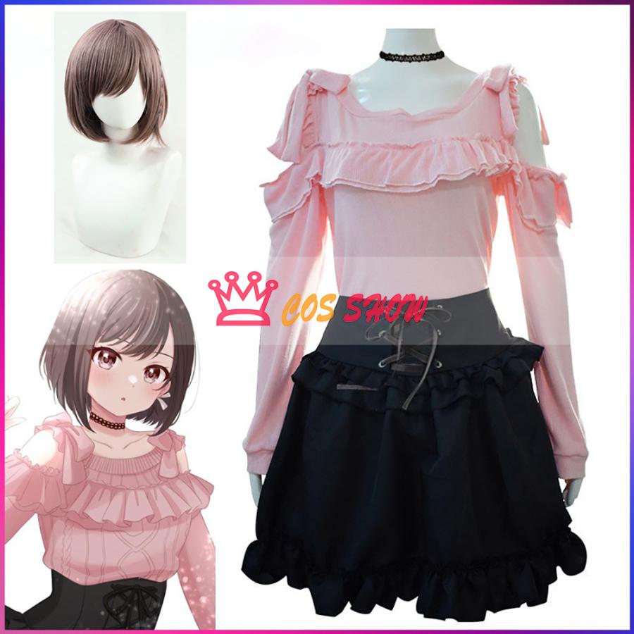 2025新品販売 プロジェクトセカイ カラフルステージ! feat. 初音ミク プロセカ 東雲絵名 しめえな コスプレ衣装 cosplay仮装 イベント ステージ服 舞台 ハロウィン