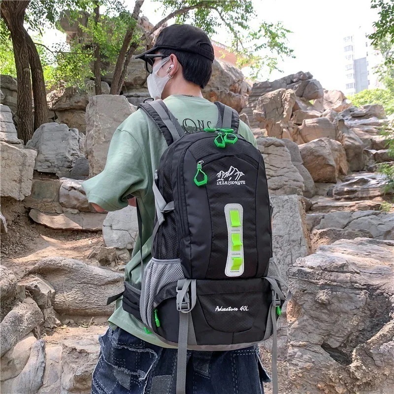 今すぐ欲しい！バックパック キャリーバッグ/キャリー/旅行バッグ/ダブルバックパック/スポーツ/アウトドア/ハイキングバッグ/男女兼用/大容量/アウト/レジャー/旅行バッグ orange