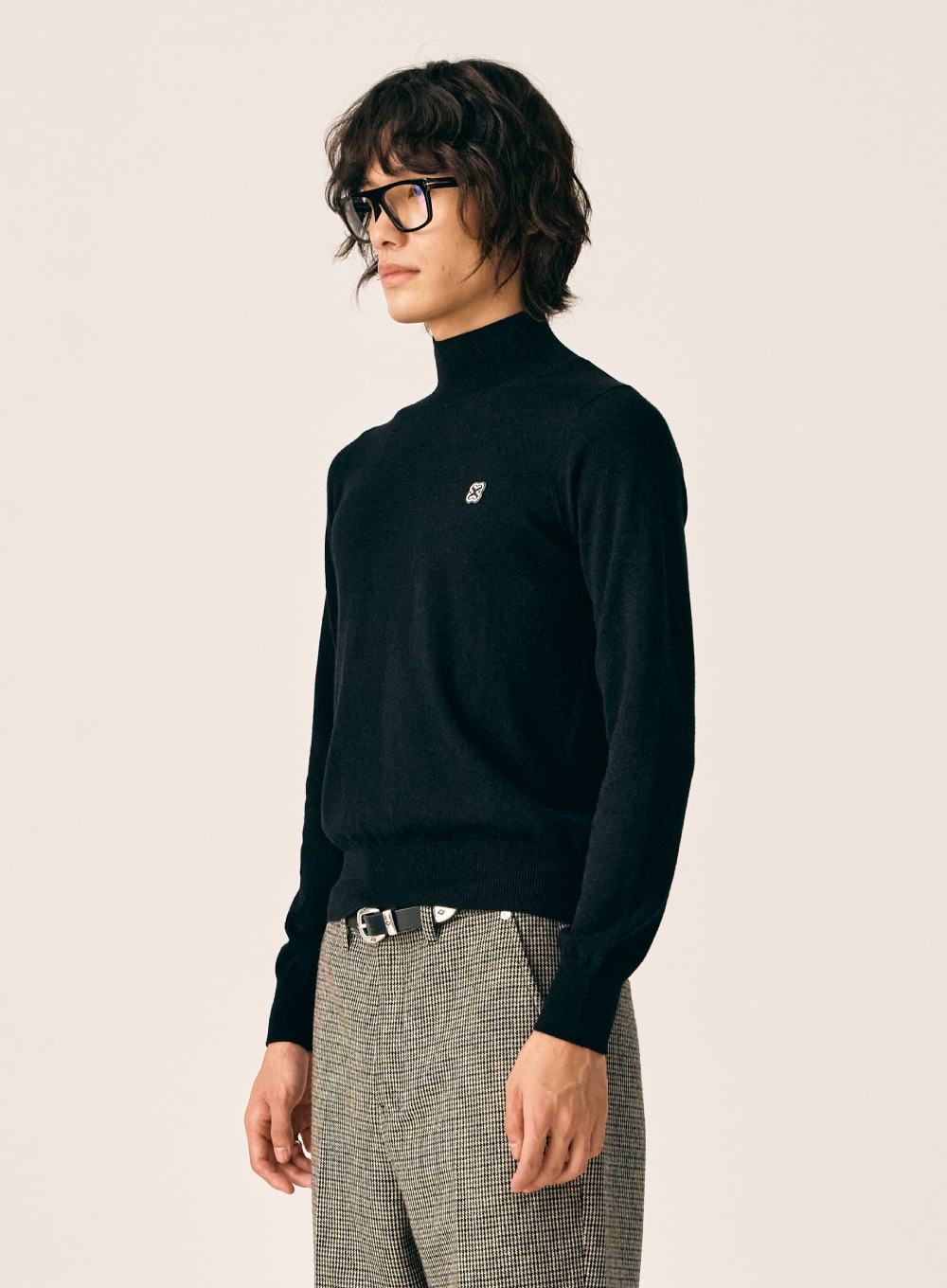 【SATUR】 ALL DAY SATUR BASIC TURTLE NECK : CLASSIC BLACK