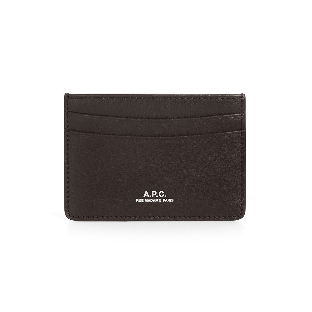アーペーセー カード財布 H63028 CAE ダークブラウン アンドレ