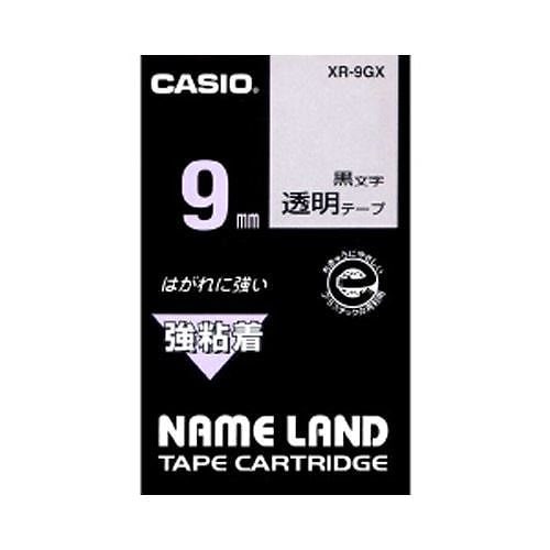 全日本送料無料 （まとめ買い）カシオ [x3] 00038719 XR-9GX ネームランドテープ その他
