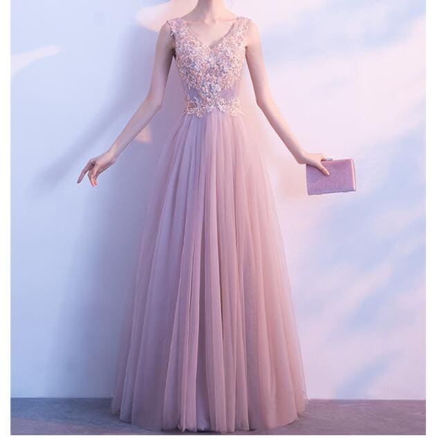 パーティードレス　ロングドレス　Vネック　結婚式　演出服　着瘦せ　披露宴　大きいサイズ　フォーマル