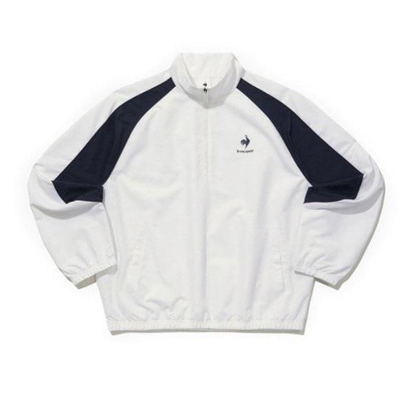 ジャケット KQF QQ123LJK22-WHT カラーブロック ハーフジップ アノラック ジャケット / WHITE