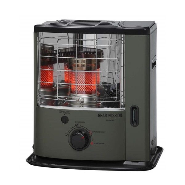 RS-GE23-G GEAR MISSIONシリーズ 石油ストーブ(木造6畳まで/コンクリート8畳まで) 16,638円