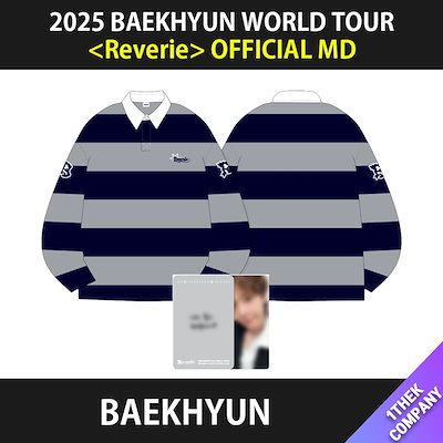 ベッキョン　BAEKHYUN Reverie 　ラグビーTシャツ　トレカなし ベッキョン BAEKHYUN Reverie ラグビーTシャツ トレカなし