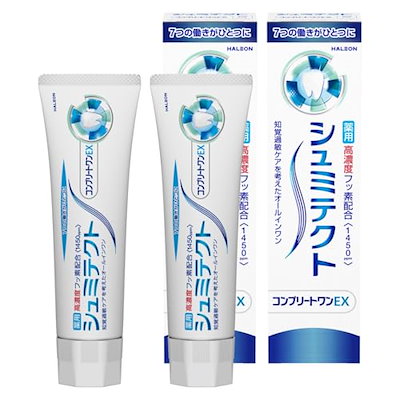 他サイト： シュミテクト コンプリートワンEX【医薬部外品】歯磨き粉 知覚過敏ケア 高濃度フッ素配合 2本【お得セット】の商品画像