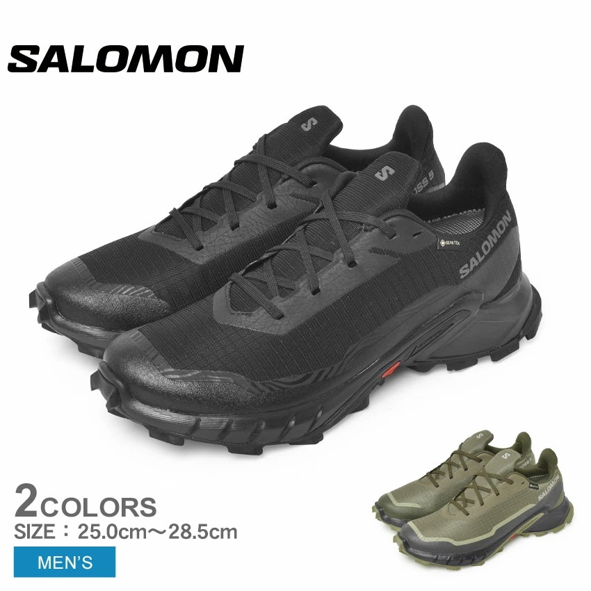 メンズ 靴 シューズ 防水 撥水 はっ水 ゴアテックス GORE-TEX ALPHACROSS 5 GTX L47307500 L47310300 ランニングシューズ スポーツ