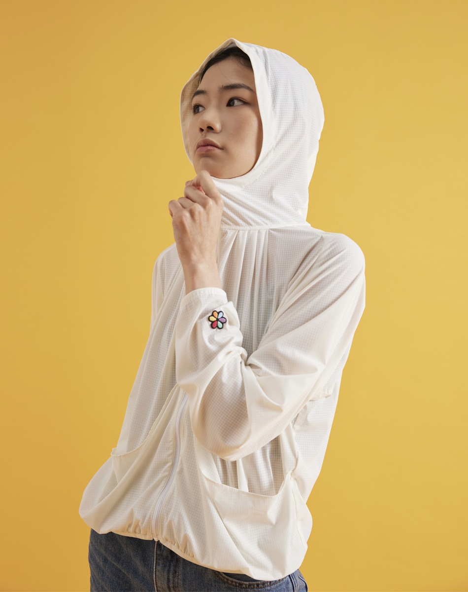 에어닷 후드집업_라이트크림 4,740円