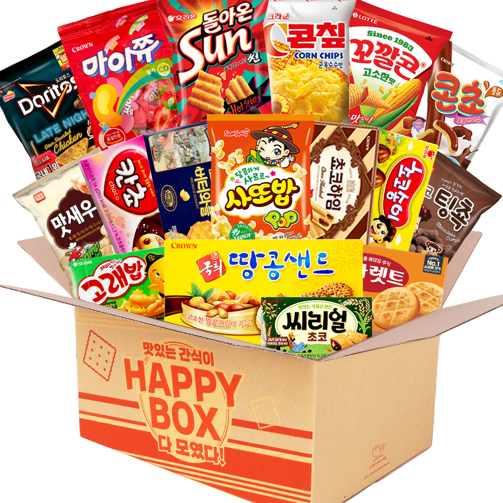 お菓子 ギフトセット ハッピーボックス スペシャルA 会社 事務室 おやつ 団体プレゼント