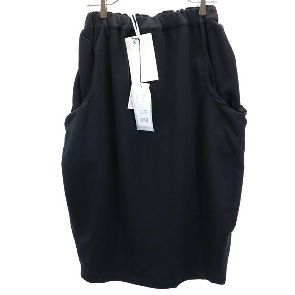 未使用 ノアールレーベル スウェット ロングスカート F ブラック nOr LABEL レディース