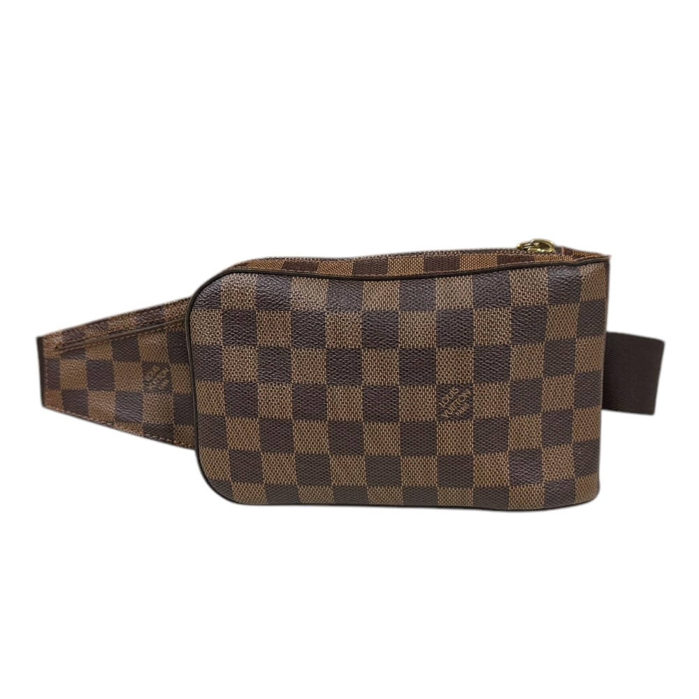 ルイヴィトン ジェロニモス ダミエ ボディバッグ ダミエキャンバス N51994 ブラウン LOUIS VUITTON 中古