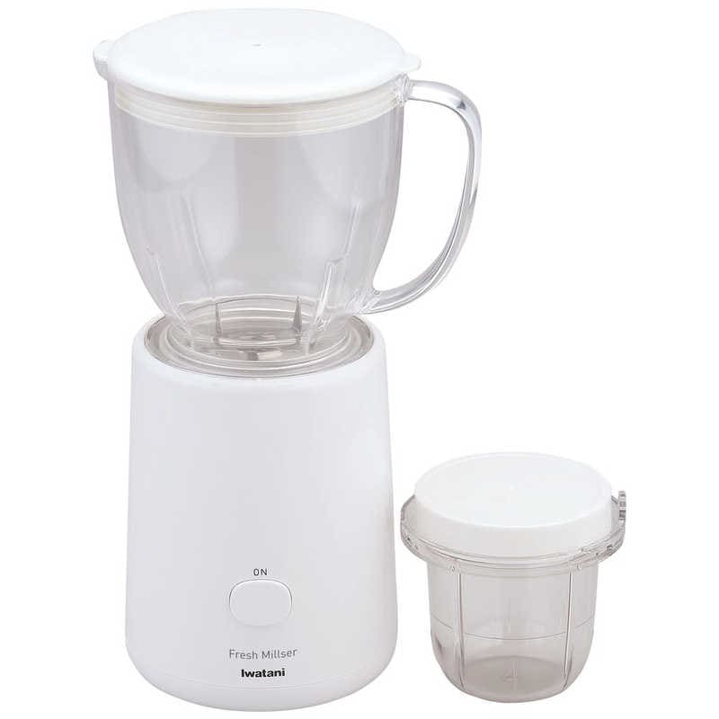 岩谷産業　フレッシュミルサー ホワイト [ミキサー:420cc ミル:75cc / 4枚刃]　IFM-FR22-W 4,871円