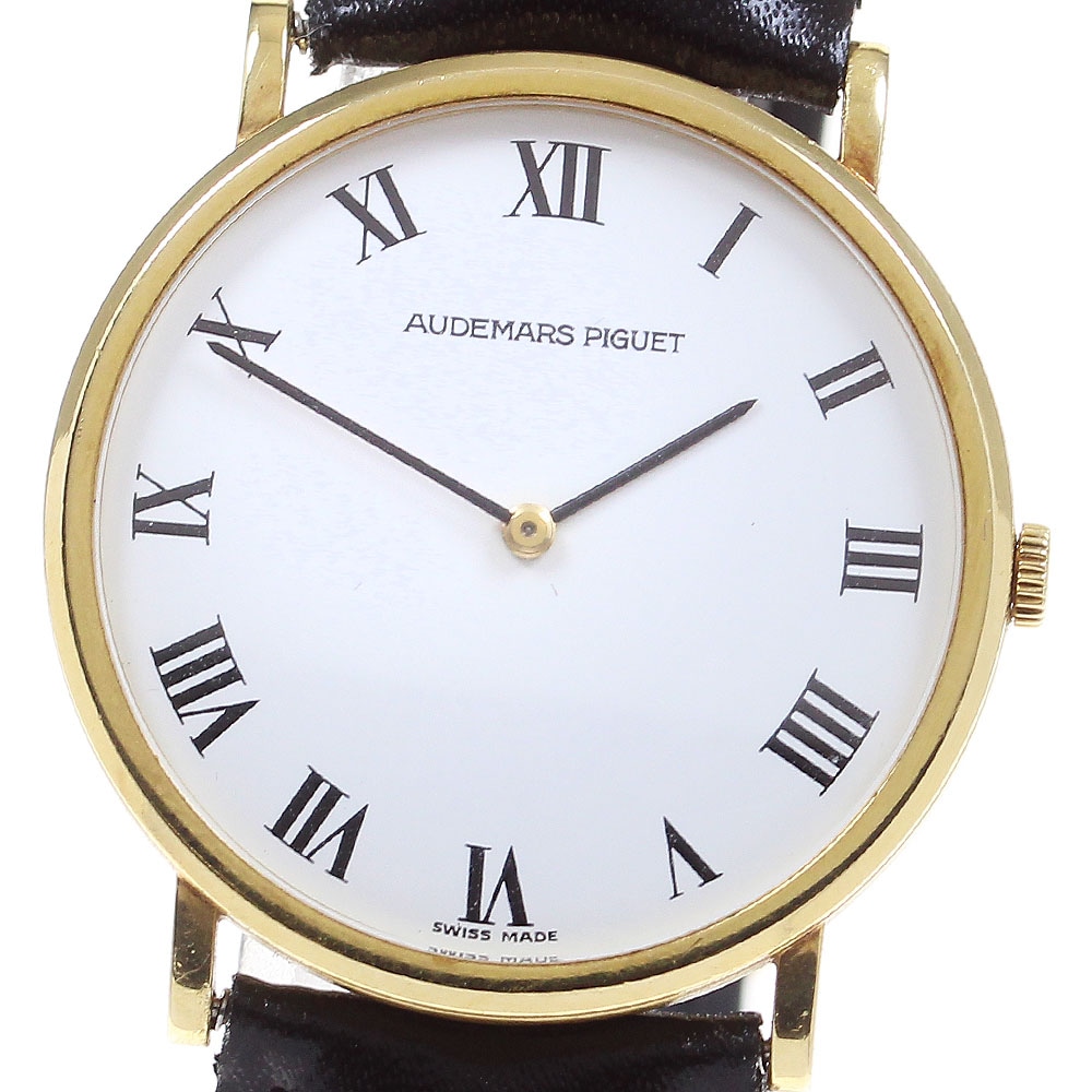 オーデマピゲ AUDEMARS PIGUET K18YG Cal.2080 手巻き メンズ _816072【中古】