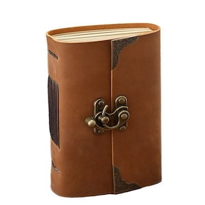 L/XLサイズ 大容量ポーチ コラージュ素材 紙レザー 蝶留め具 収納に便利