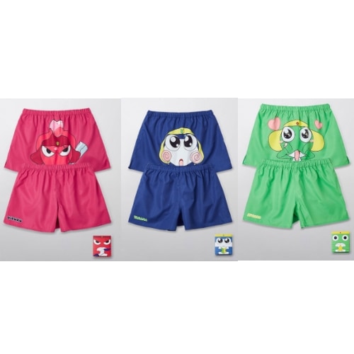 【男女兼用】 ケロロ軍曹 ハーフパンツパジャマ