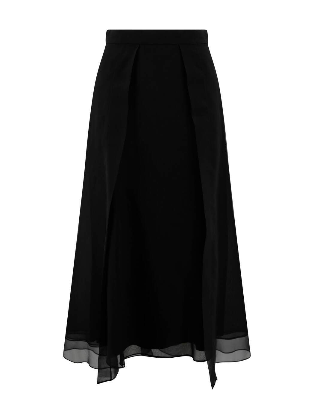 MF940G3810C101 ブラック 春夏2025 スカート レディース ia