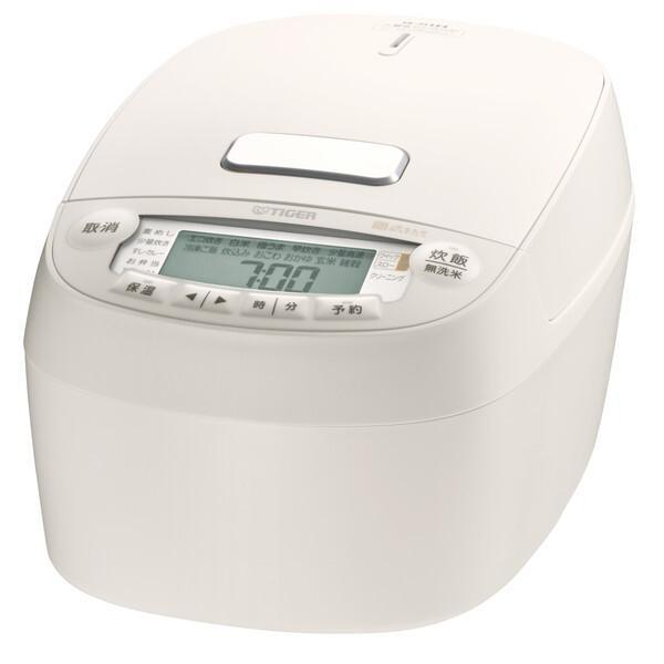 TIGER タイガー魔法瓶 JPV-S100(WO) オフホワイト 炊飯器 圧力IHジャー 5.5合炊 炊きたて 24,255円