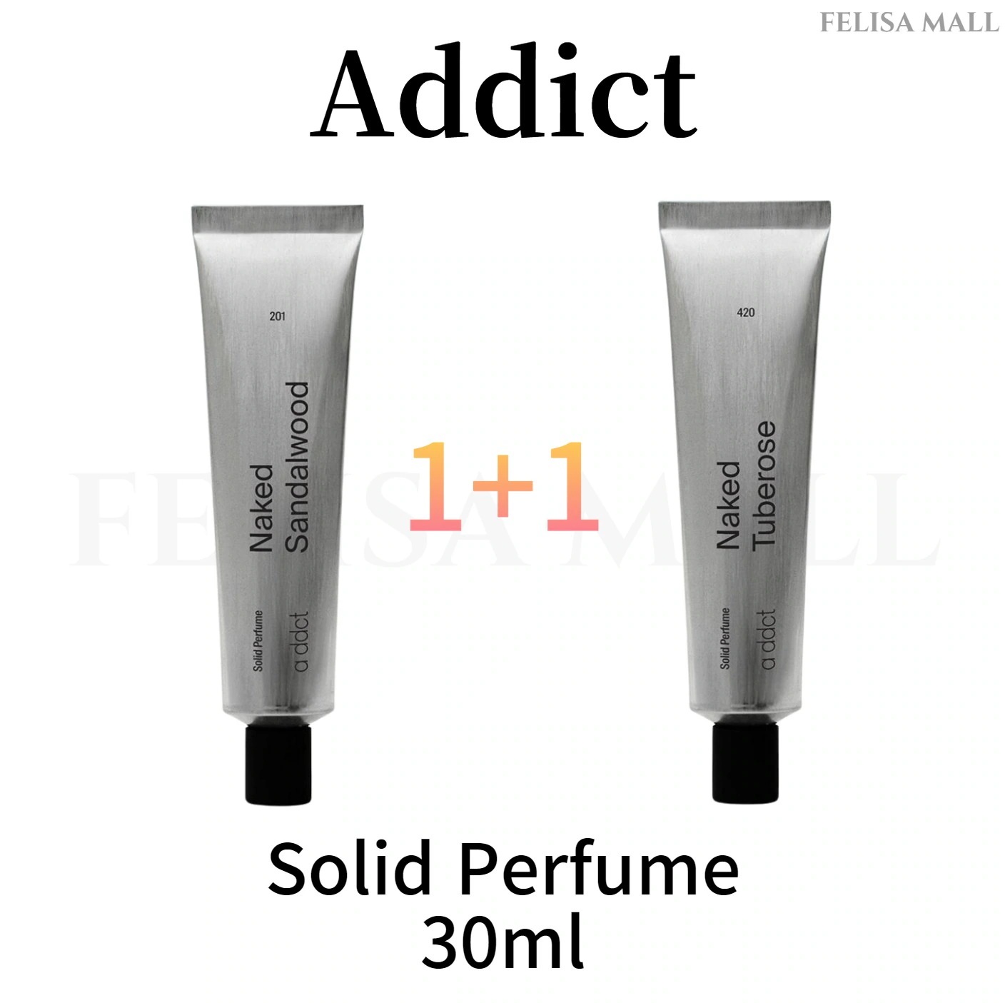 [Addict] Solid Perfume Set 30ml 【1+1】 ソリッドパフューム 韓国香水