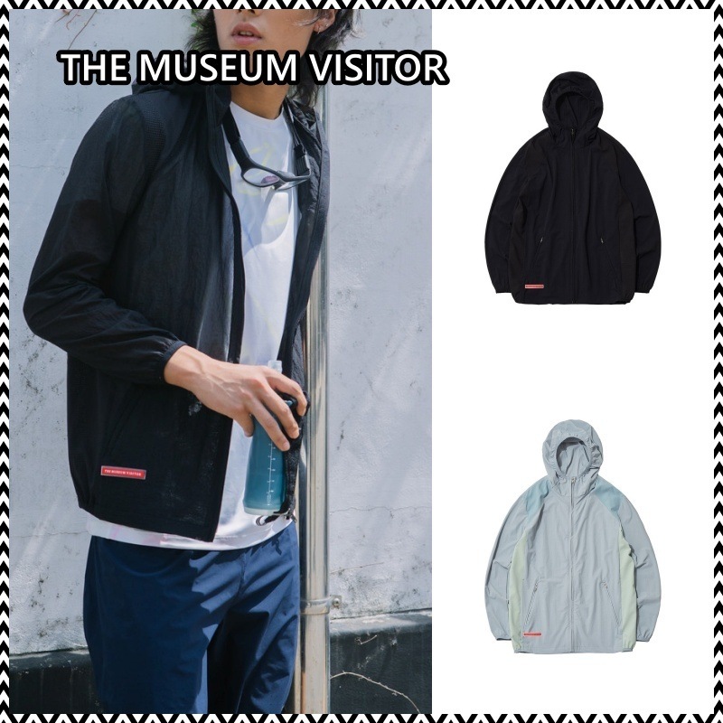 THE MUSEUM VISITOR PUNCHING POINT NYLON JACKET