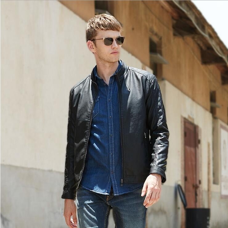 レザージャケット レザーコート 春秋用 メンズ puジャケット アウター パーカー バイクウェア バ 5,507円