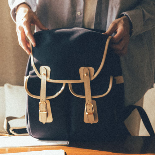 新規入店analogmoodエピソードリュックサック navy / SNSで人氣 / 韓国有名ブランド