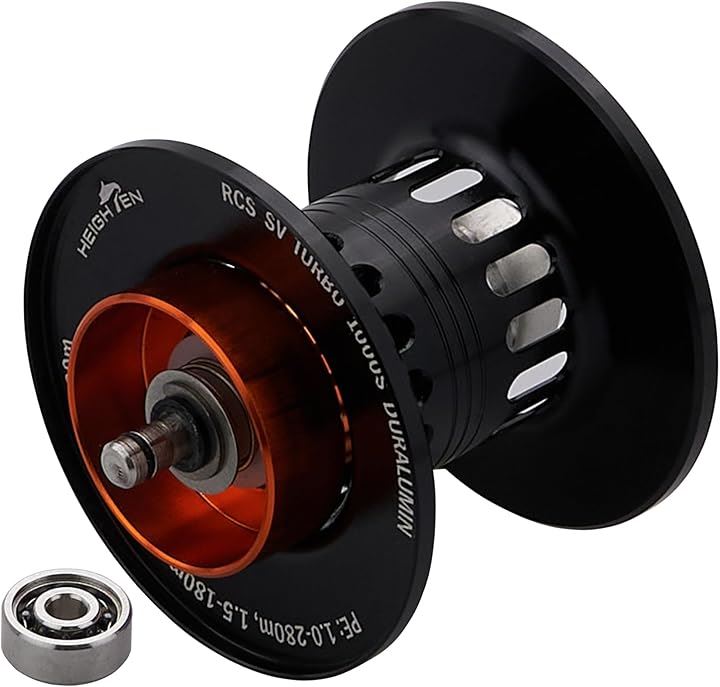 リール スプール 深溝 PEライン専用 BOOST 2段階可動 ダイワ DAIWA ベイトリール 替えスプール(セラミックス混合ベアリング内蔵 - ブラック, 1000) 5,638円