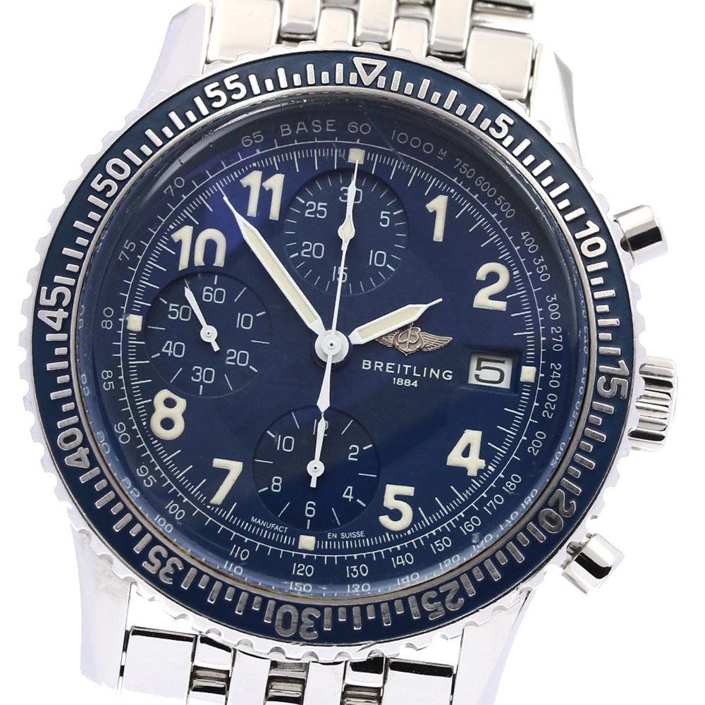 ブライトリング BREITLING A13024 ナビタイマー アヴィアスター クロノグラフ 自動巻き メンズ 箱保証書付き_830592【中古】