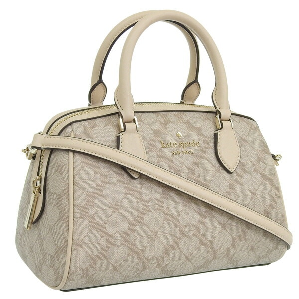 ケイトスペード バッグ レディース 2WAY ショルダーバッグ アウトレット ベージュマルチ スペード フラワー ダッフル クロスボディ SPADE FLOWER KG483-250 KATE SPA