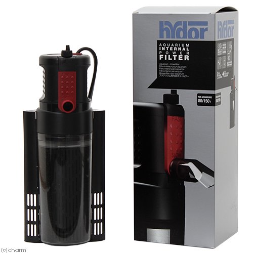 本体　Ｈｙｄｏｒ　クリスタルフィルター　２（８０ー１５０Ｌ用）水槽用水中フィルター（ポンプ式）　ＣＲＣ10―03―09―96―00