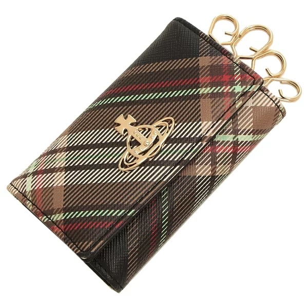キーケース ダービー ブラウン メンズ レディース ユニセックス VIVIENNE WESTWOOD 51020001U S001K D101