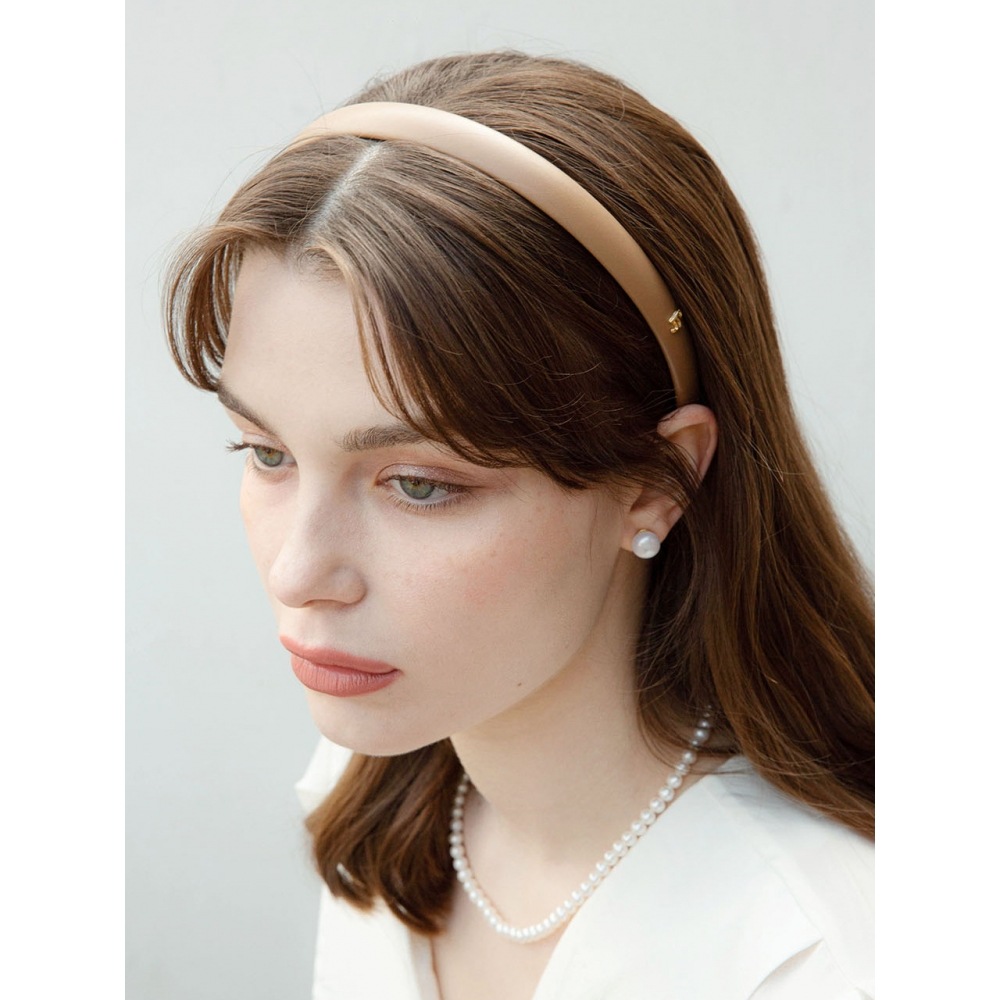 Jean Paul Clarisse スリムレザーヘアバンド JP 22 057HB