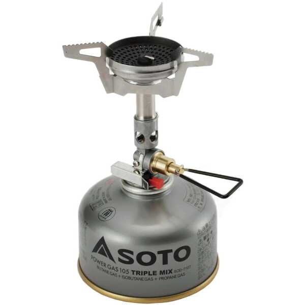 SOTO マイクロレギュレーターストーブ ウインドマスター SOD-310 バーナー単体（使用時）幅90×奥行117×高さ100mm #SOD-310